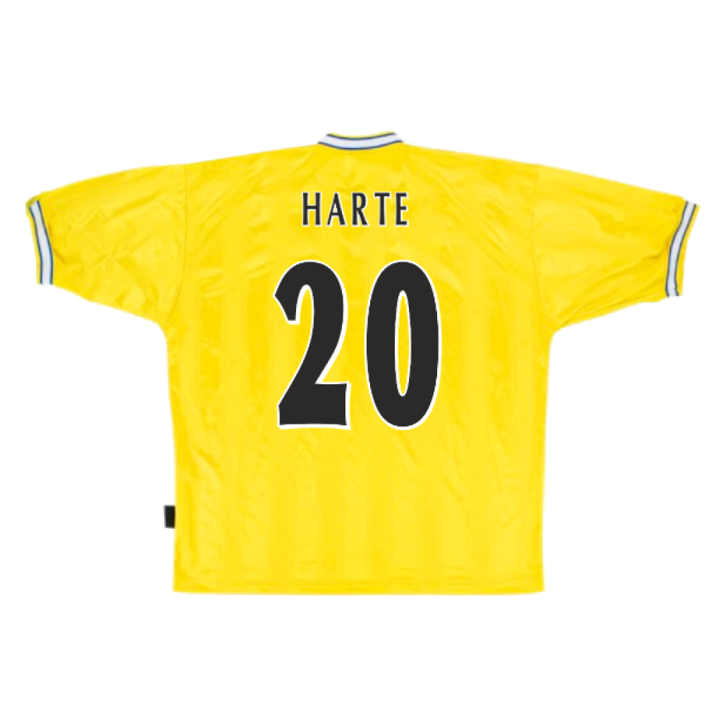 Leeds United 1997-99 Away Shirt (L) (Very Good) (Harte 20)