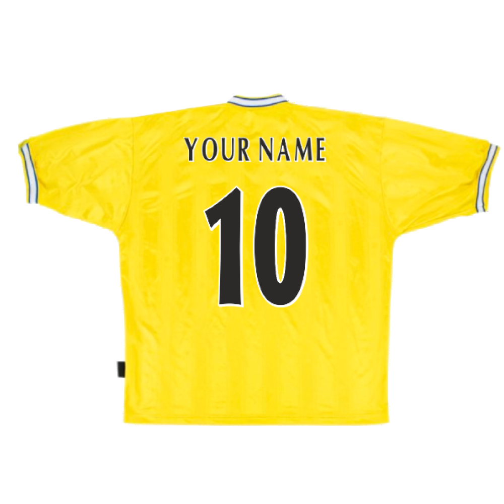Leeds United 1997-99 Away Shirt (L) (Very Good) (Your Name)