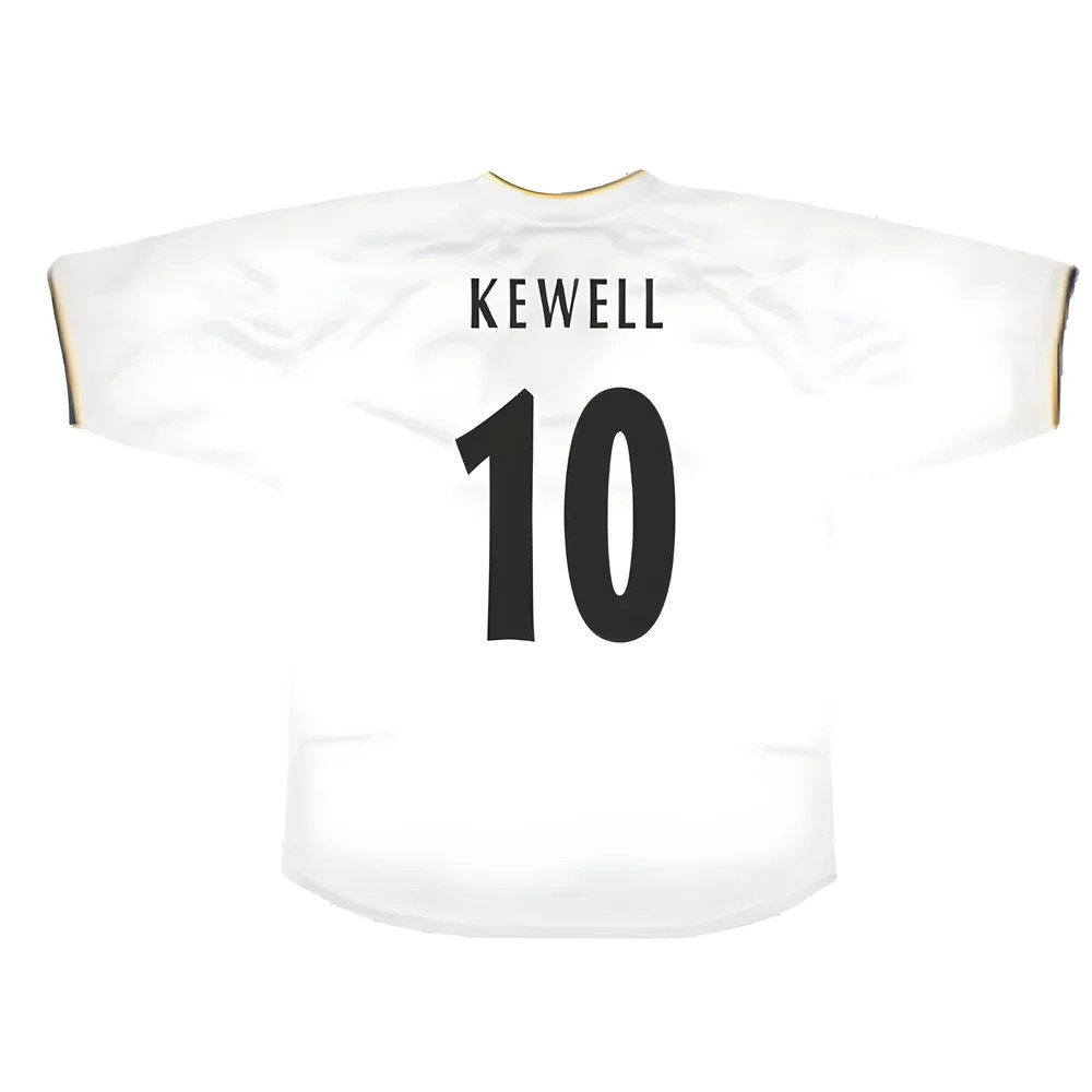 Leeds United 2001 Retro Football Shirt (Kewell 10)