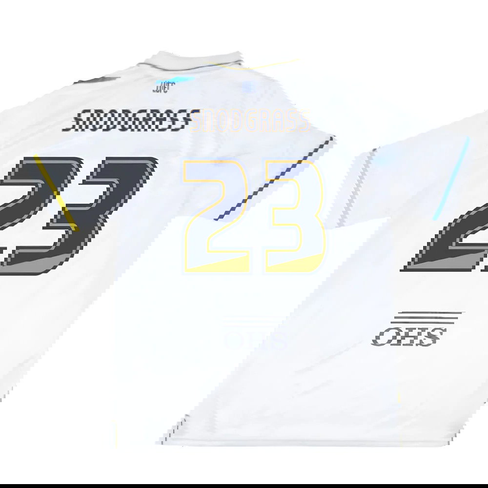 Leeds United 2011-12 Home Shirt (Very Good) (Snodgrass 23)