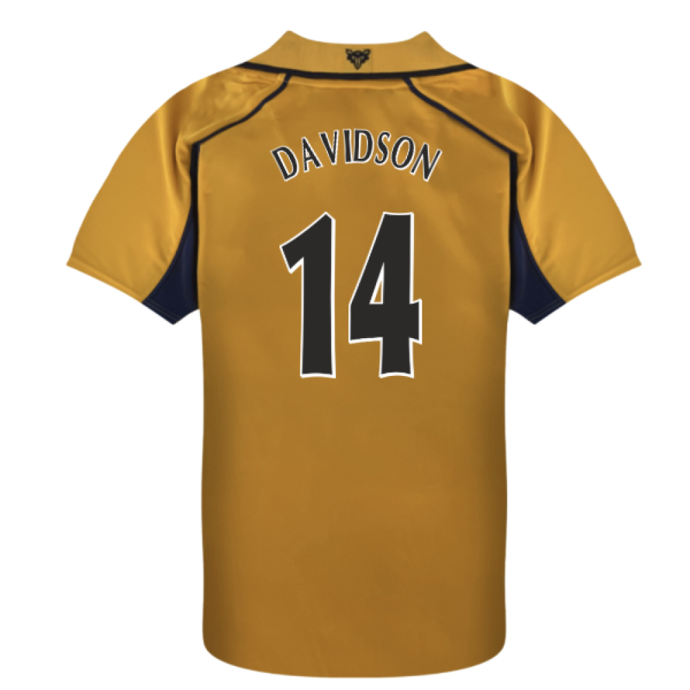 Leicester City 2002 Away Retro Shirt (Davidson 14)