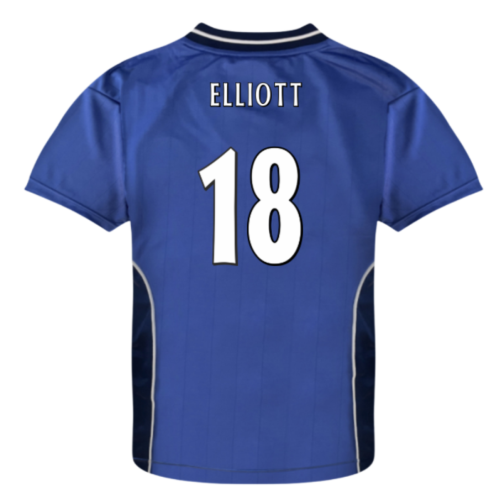 Leicester City 2002 Home Retro Shirt (Elliott 18)