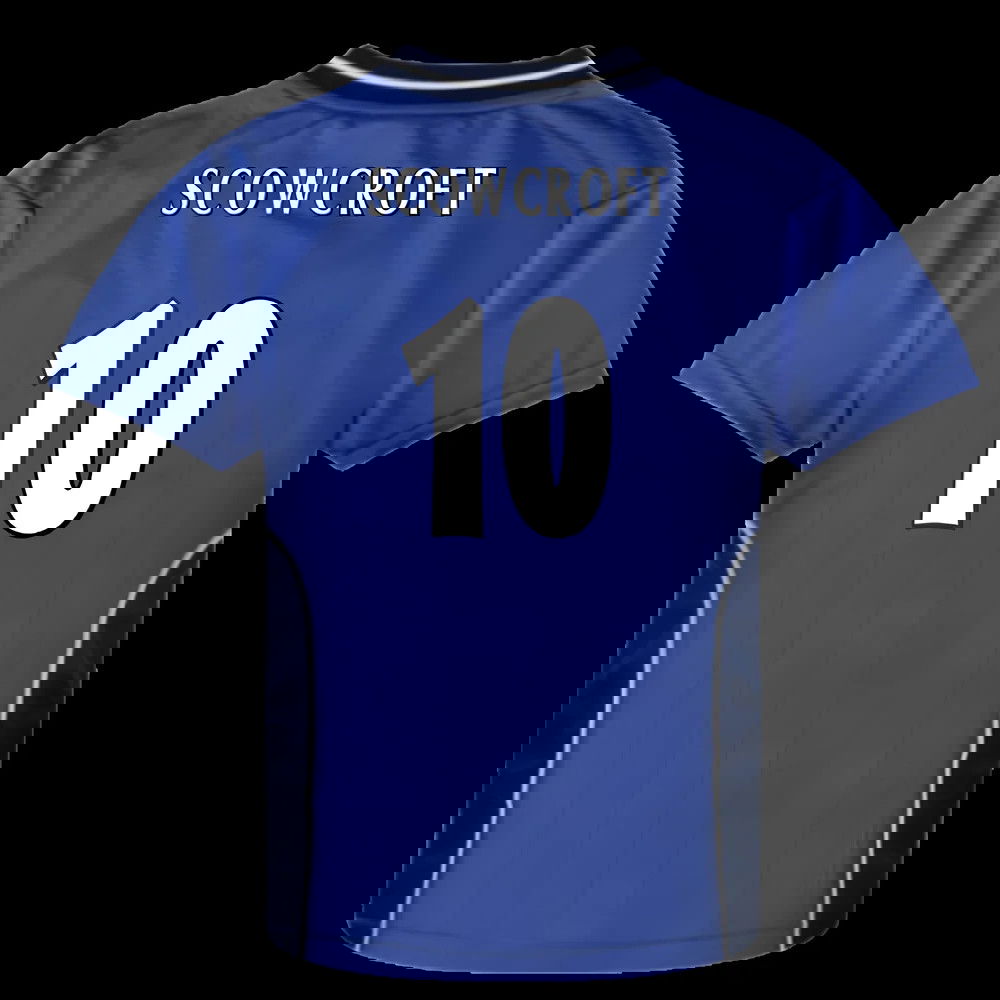 Leicester City 2002 Home Retro Shirt (Scowcroft 10)