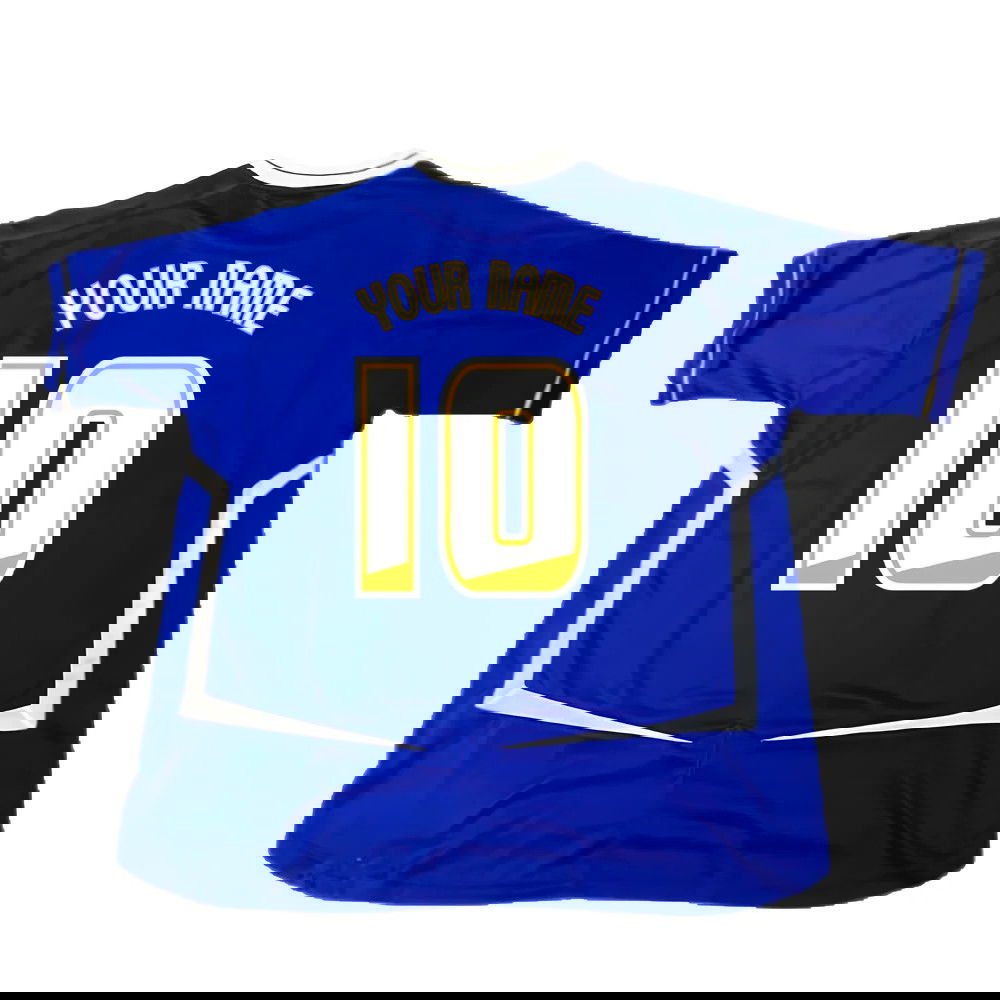 Leicester City 2005-06 Home Shirt ((Good) XXL) (Your Name)