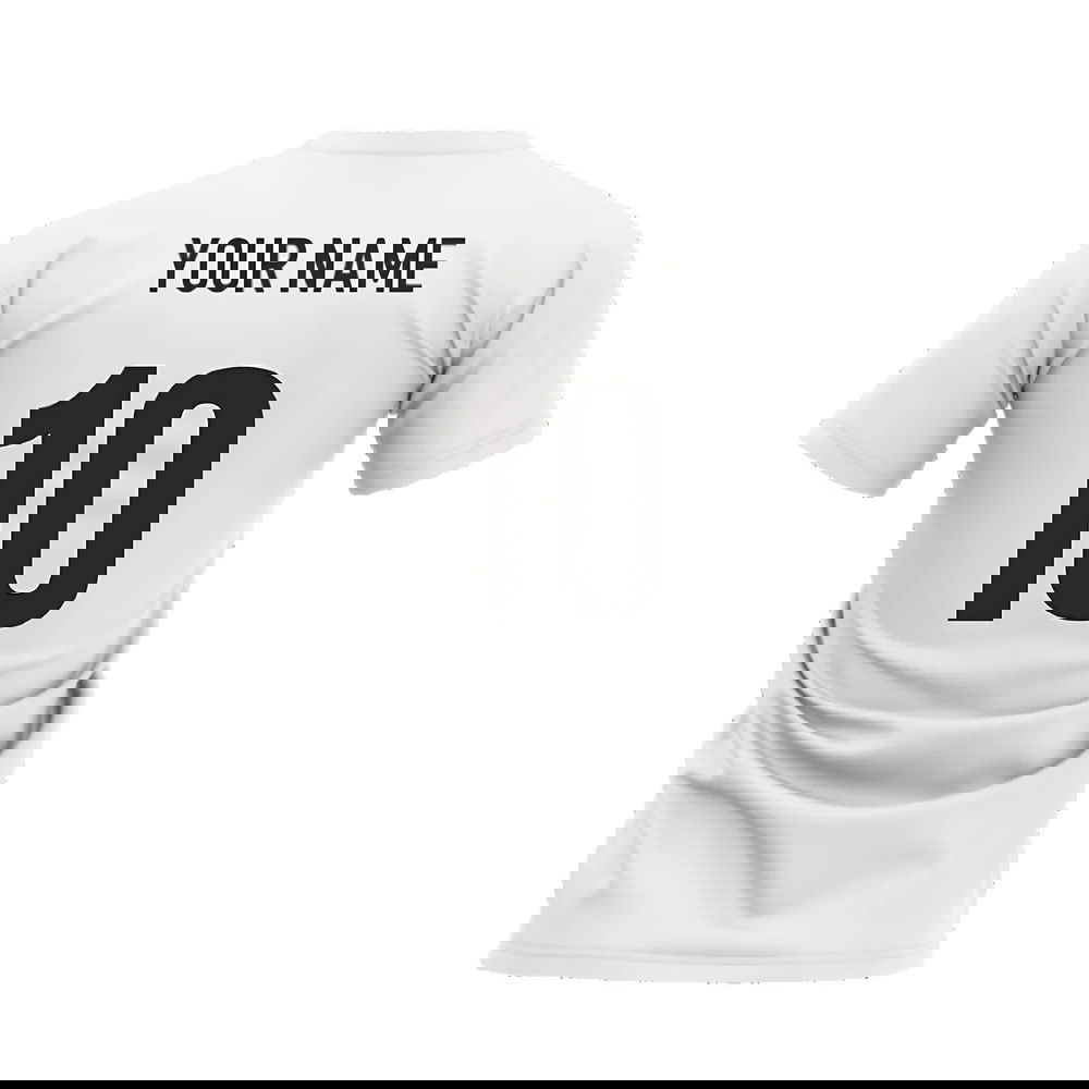 Lionel Messi Legend T-Shirt (White) (Your Name)