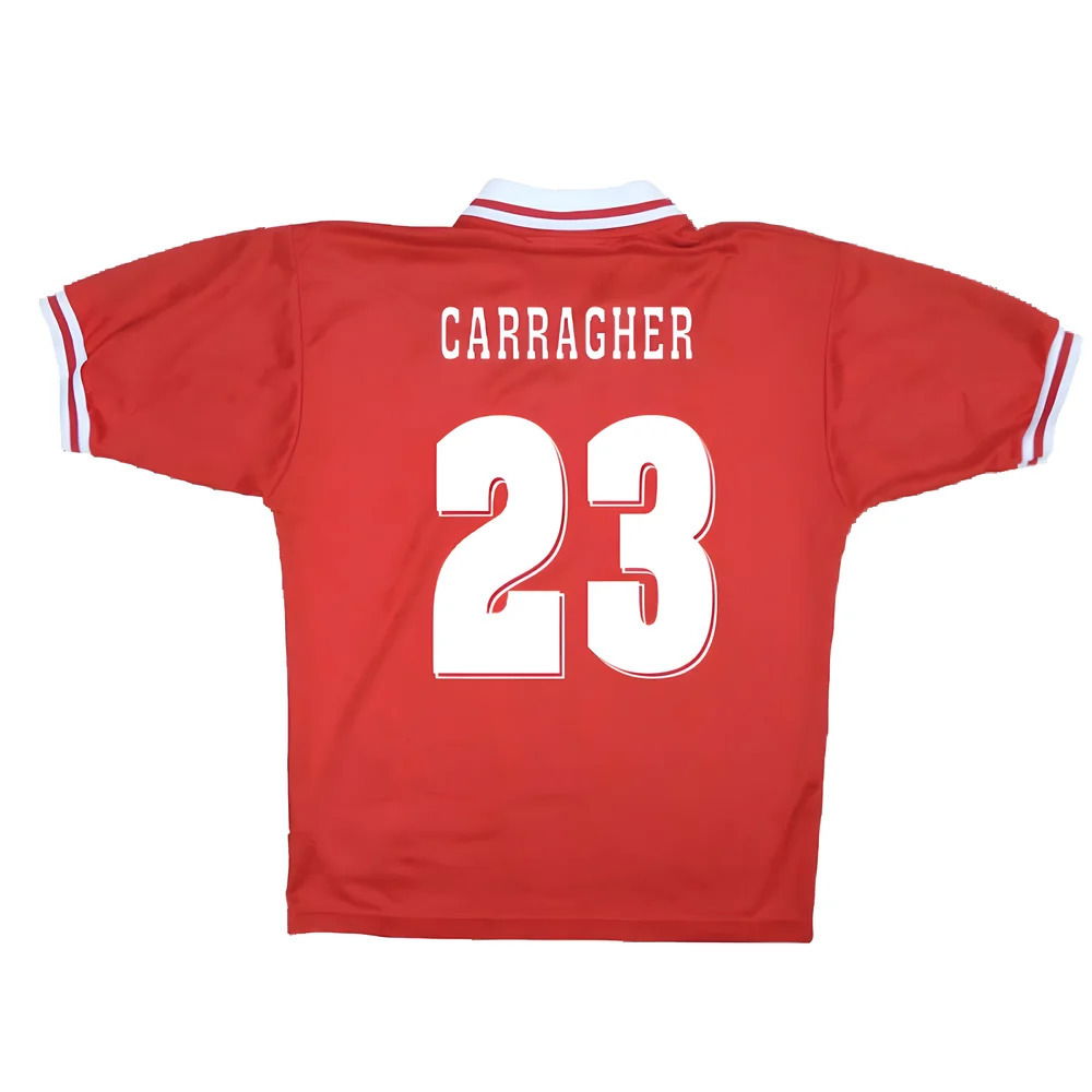 Liverpool 1996-98 Home Shirt (XL) (Excellent) (CARRAGHER 23)