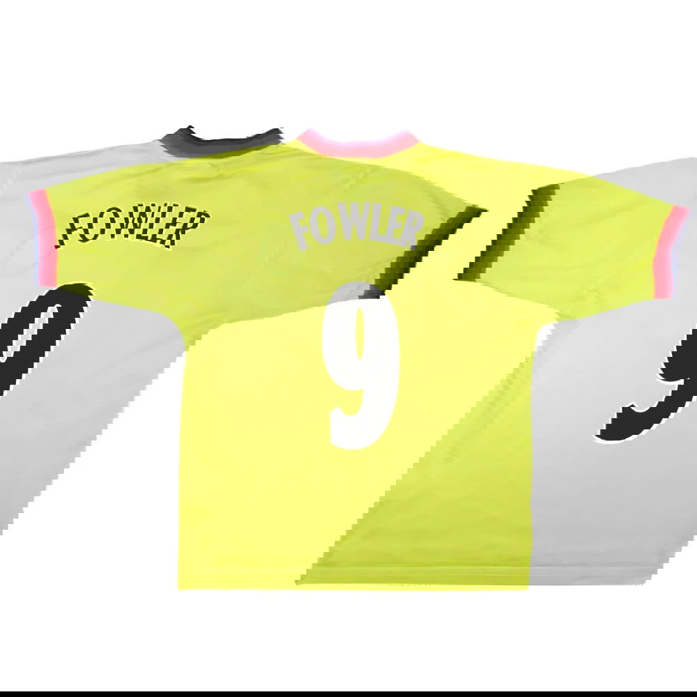 Liverpool 1997-99 Away Shirt (XL) (Excellent) (FOWLER 9)
