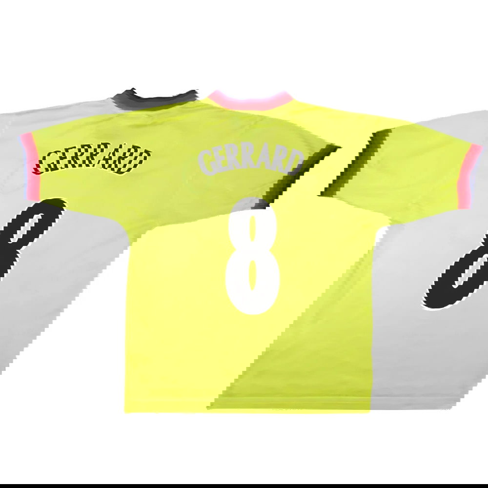 Liverpool 1997-99 Away Shirt (Excellent) (GERRARD 8)