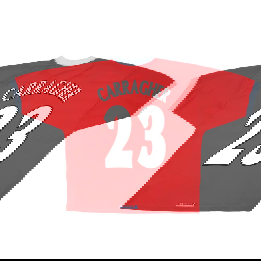 Liverpool 1998-00 Home Shirt (L) (Excellent) (CARRAGHER 23)