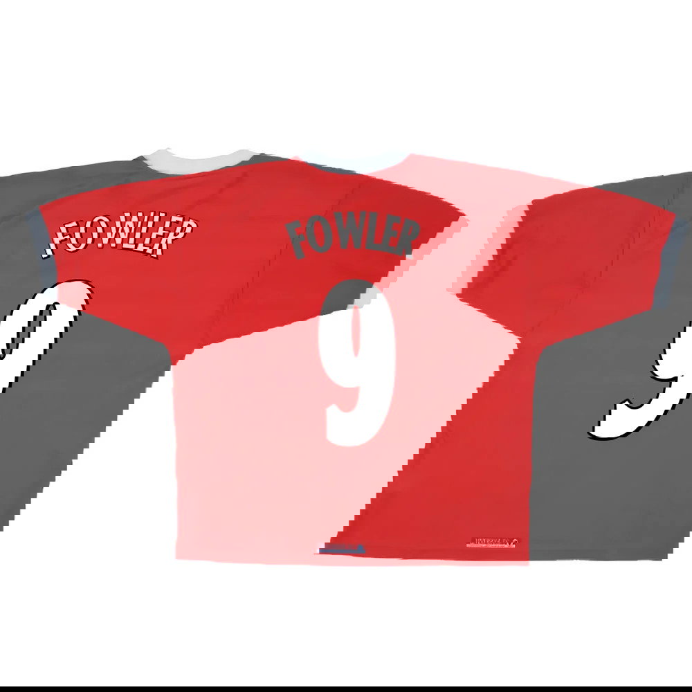 Liverpool 1998-00 Home Shirt (L) (Excellent) (FOWLER 9)