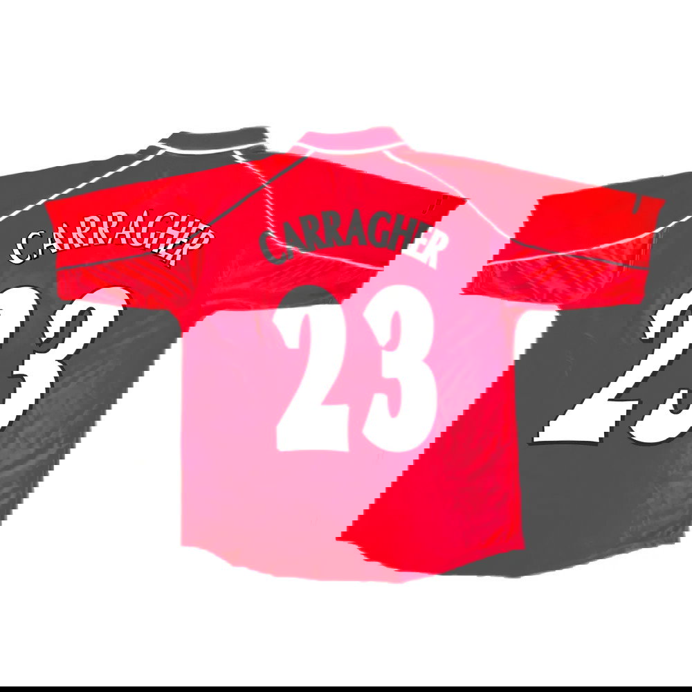 Liverpool 2000-02 Home Shirt (XXL) (Excellent) (CARRAGHER 23)