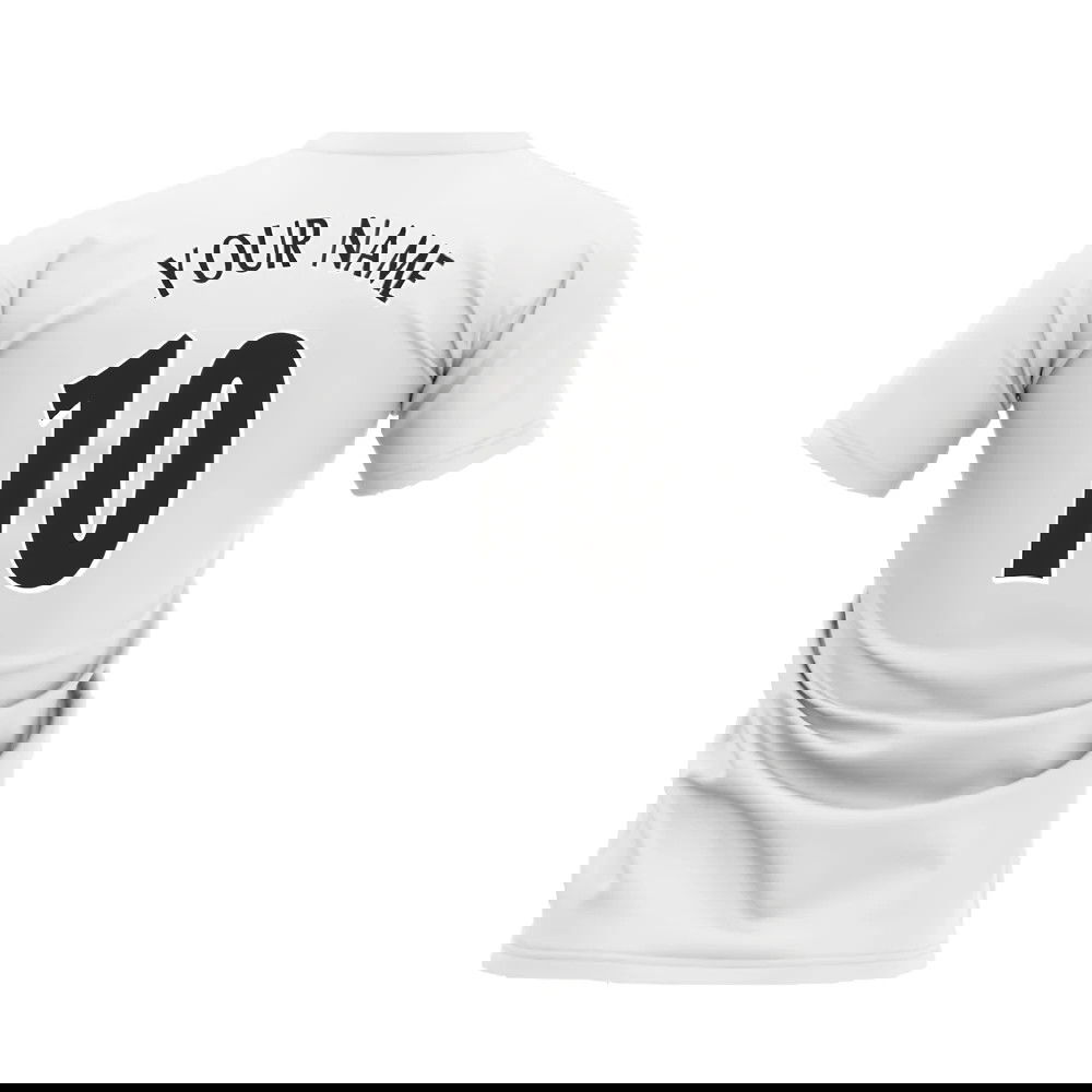 Liverpool 2000-2001 Retro Shirt T-shirt - Text (White) (Your Name)