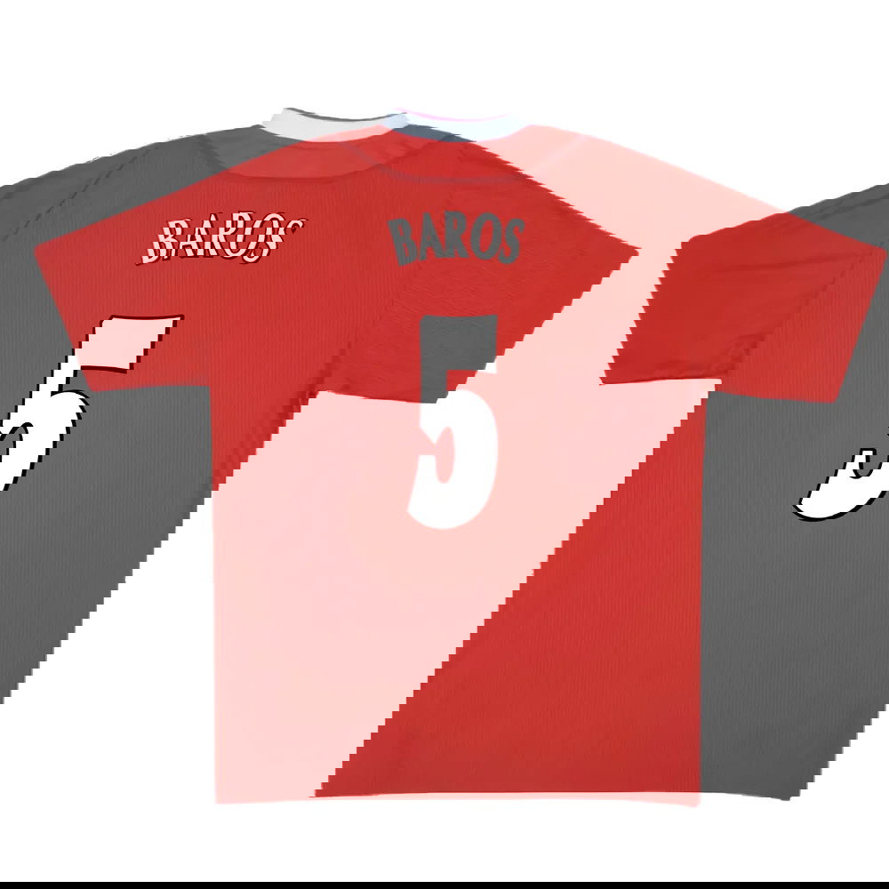 Liverpool 2002-04 Home Shirt (2XL) (Excellent) (Baros 5)