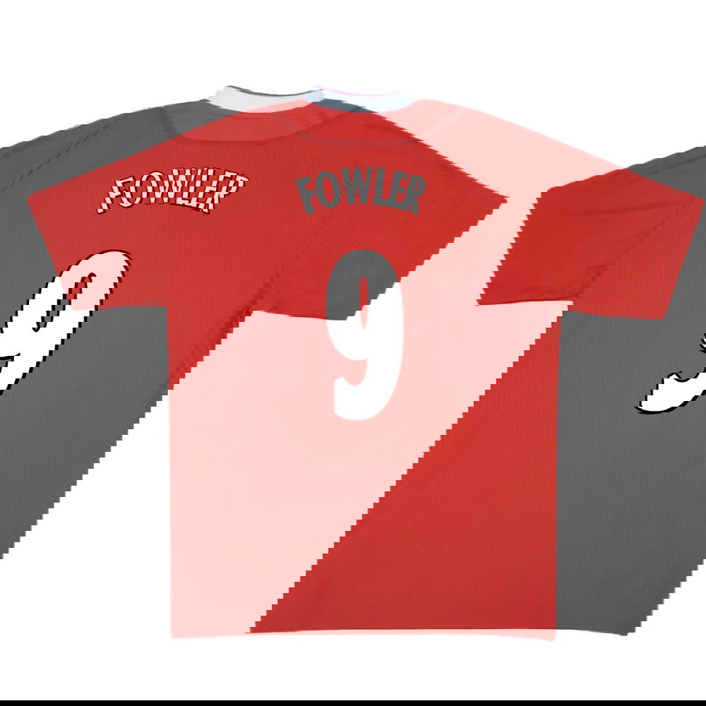 Liverpool 2002-04 Home Shirt (2XL) (Excellent) (FOWLER 9)