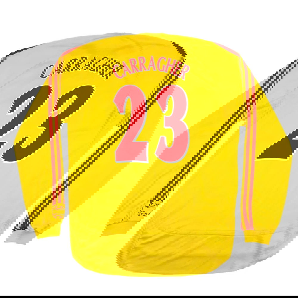 Liverpool 2006-2007 Away Long Sleeve Shirt (L) (Very Good) (CARRAGHER 23)