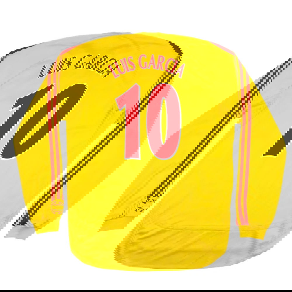 Liverpool 2006-2007 Away Long Sleeve Shirt (L) (Very Good) (LUIS GARCIA 10)