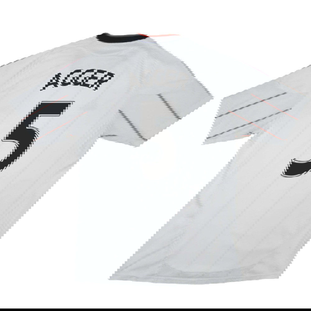 Liverpool 2010-11 Away Shirt (2XL) (Good) (Agger 5)