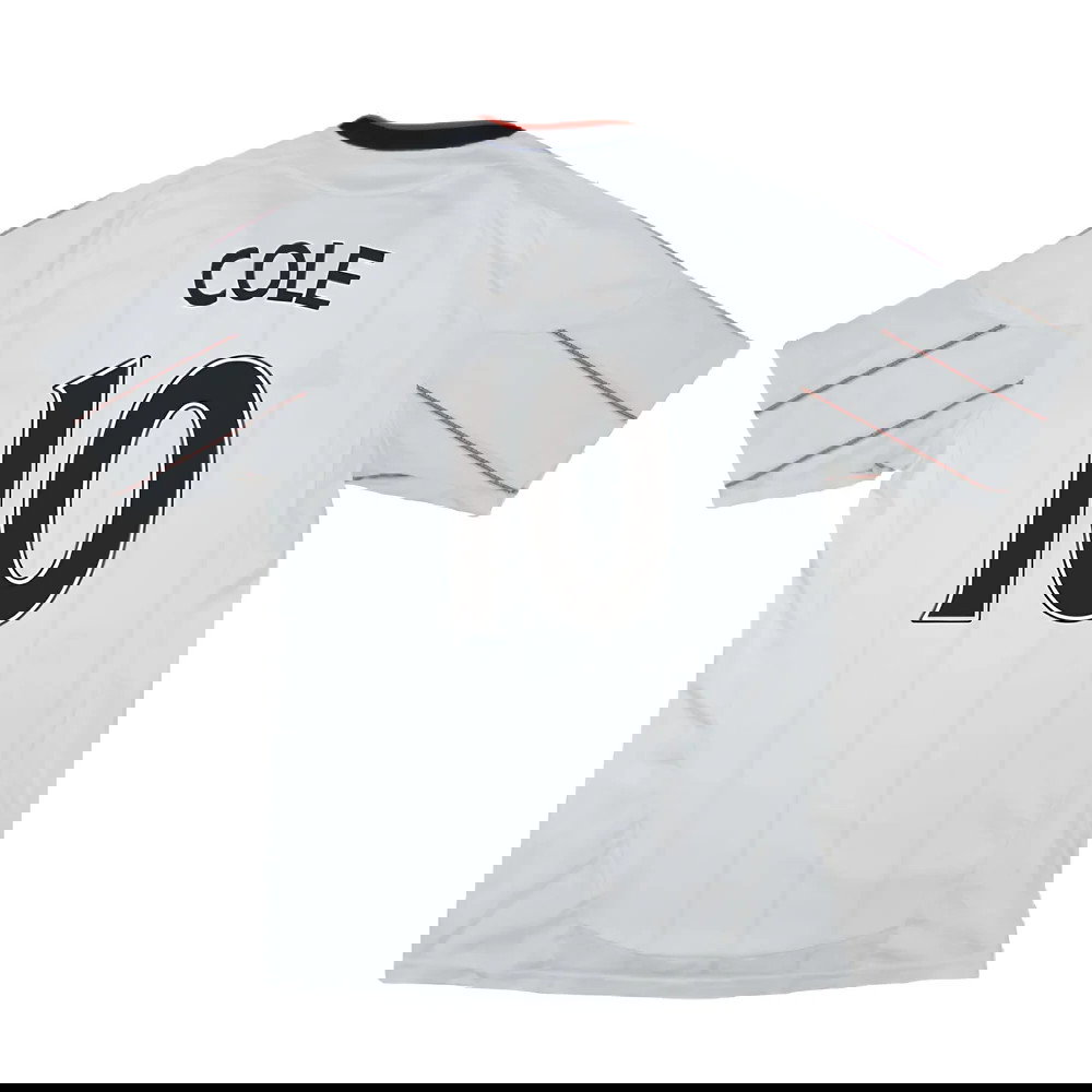 Liverpool 2010-11 Away Shirt (2XL) (Good) (Cole 10)