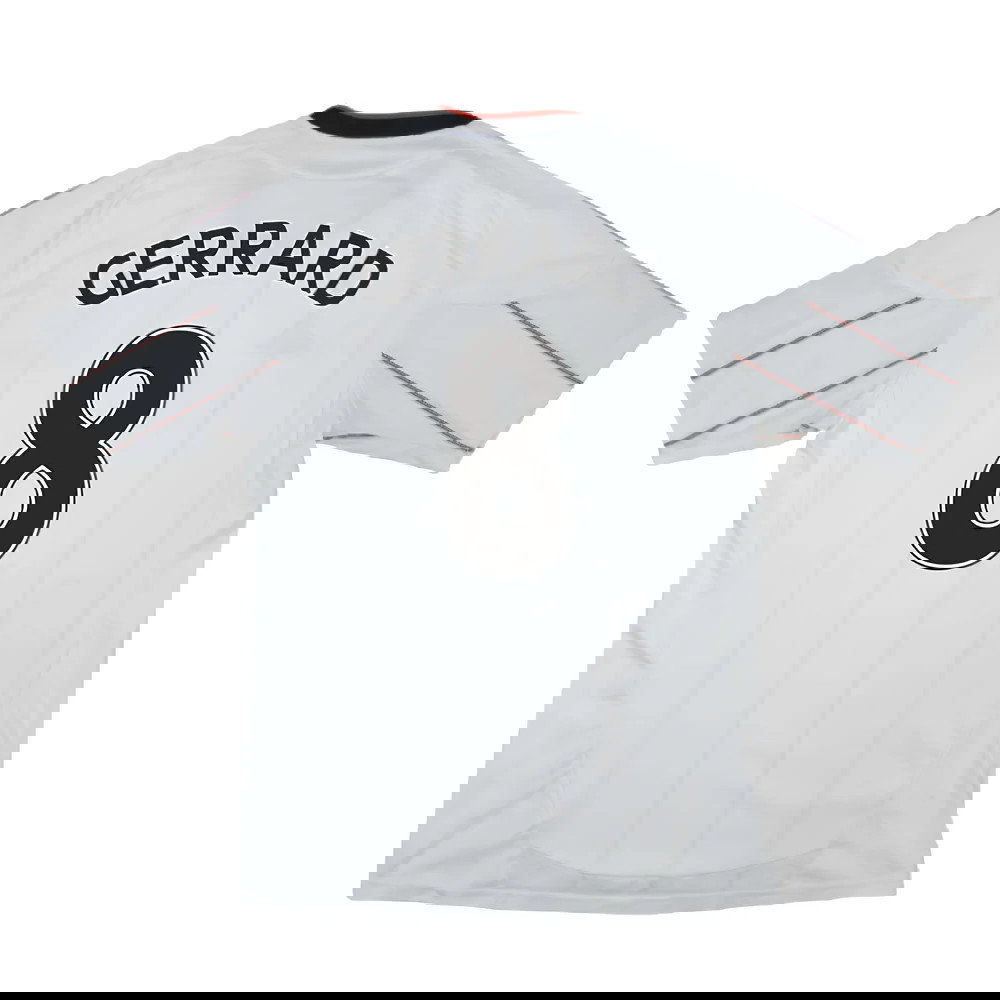 Liverpool 2010-11 Away Shirt (2XL) (Good) (GERRARD 8)