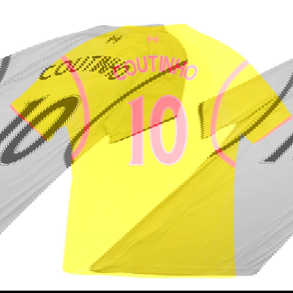 Liverpool 2014-15 Away Shirt (M) (Excellent) (COUTINHO 10)