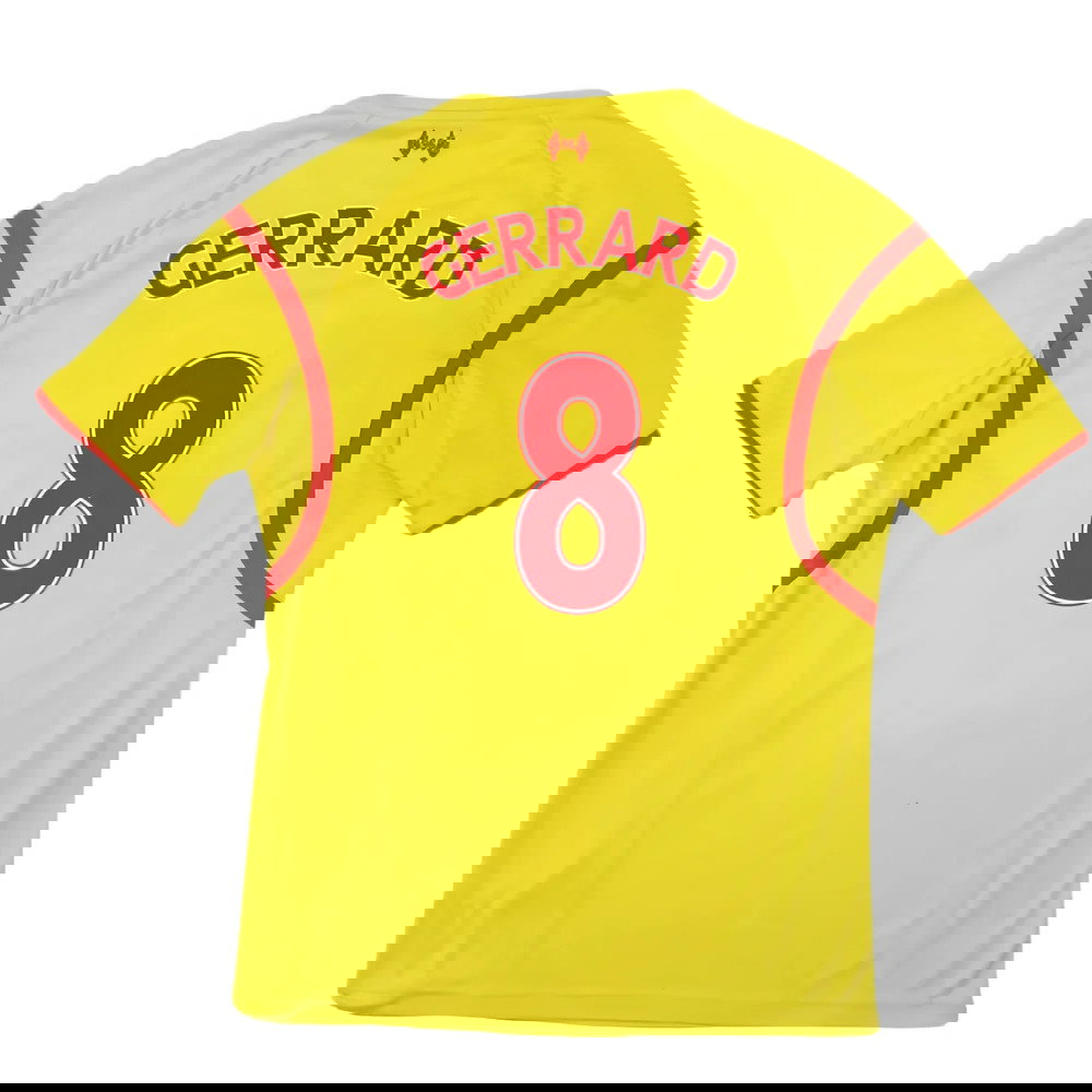 Liverpool 2014-15 Away Shirt (M) (Excellent) (GERRARD 8)