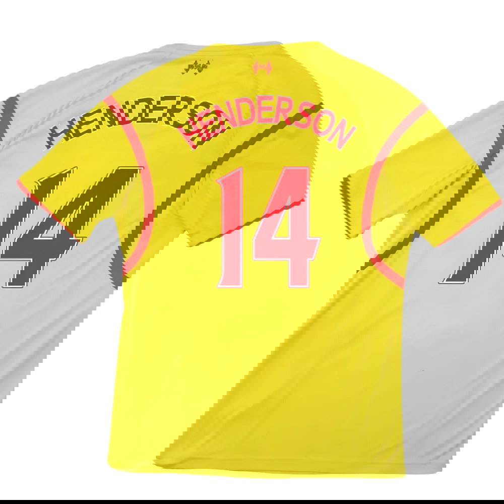Liverpool 2014-15 Away Shirt (M) (Excellent) (HENDERSON 14)