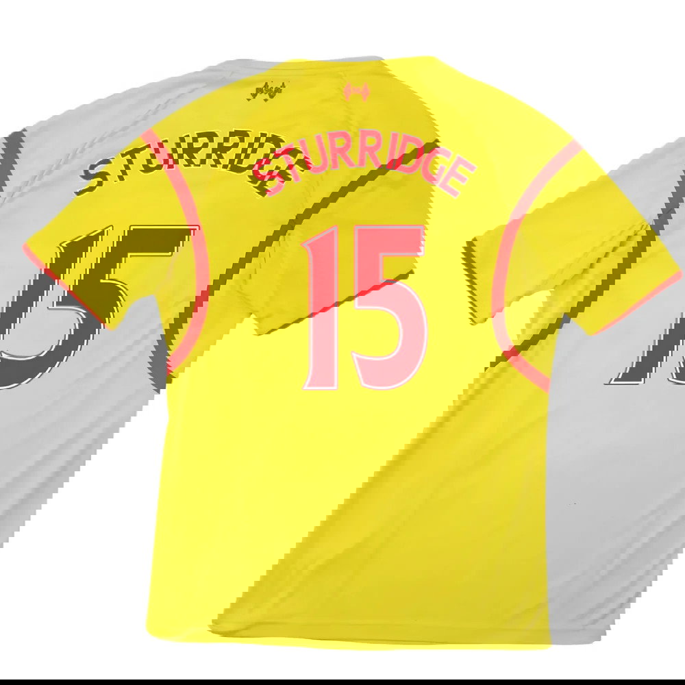 Liverpool 2014-15 Away Shirt (M) (Excellent) (STURRIDGE 15)