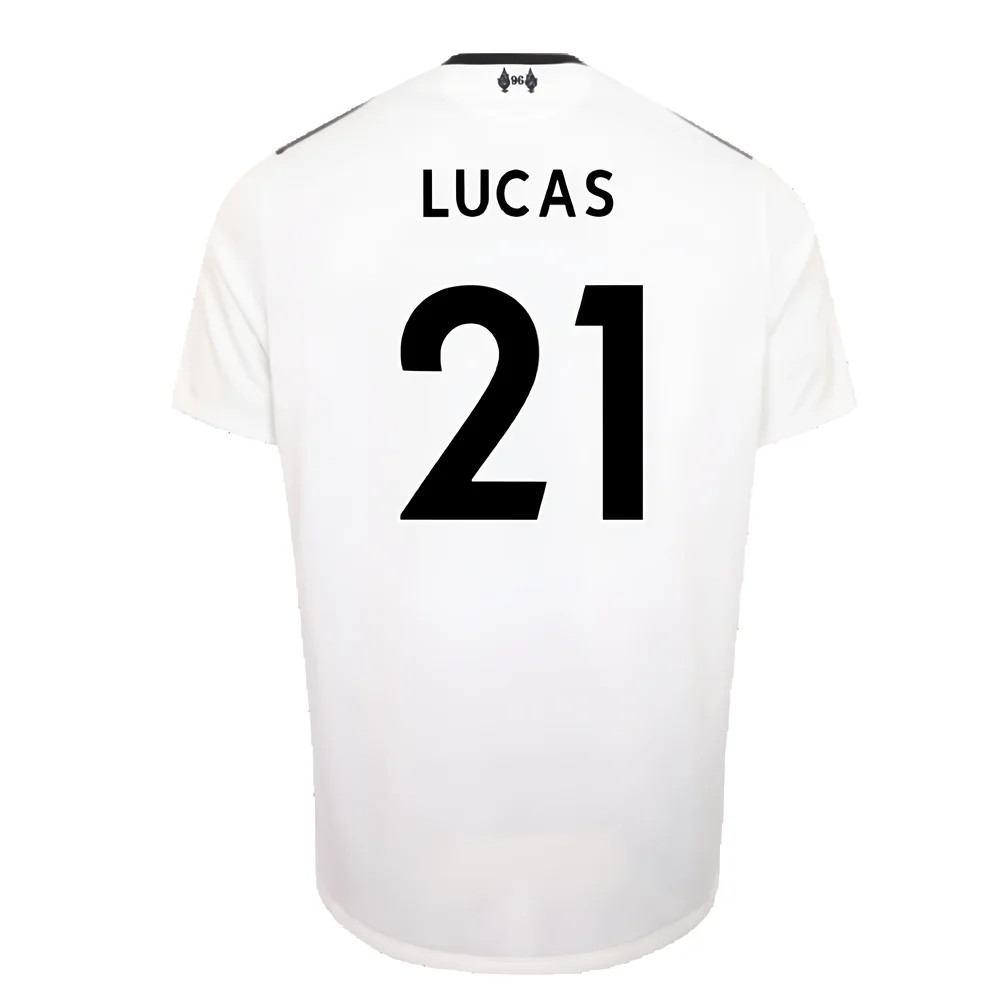 Liverpool 2017-18 Away Shirt (XXL) (Very Good) (Lucas 21)
