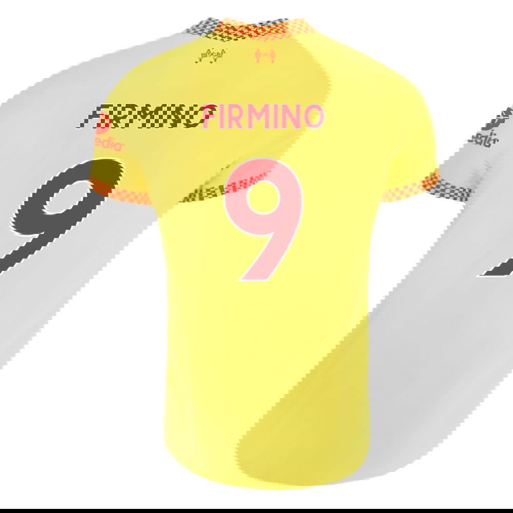 Liverpool 2021-2022 3rd Shirt (FIRMINO 9)