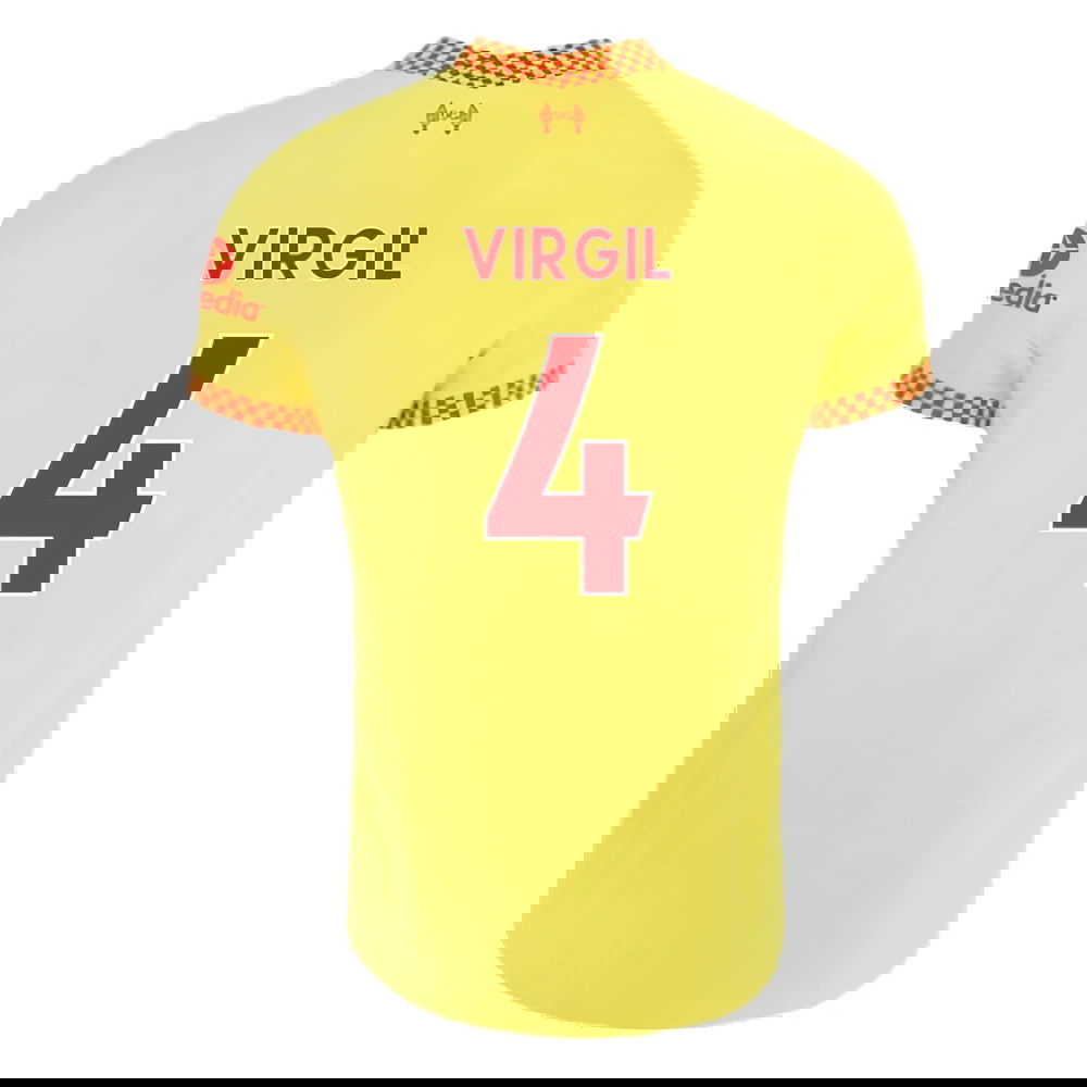 Liverpool 2021-2022 3rd Shirt (Kids) (VIRGIL 4)