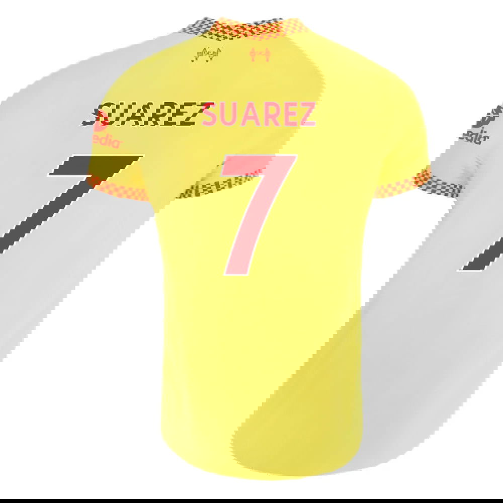 Liverpool 2021-2022 3rd Shirt (SUAREZ 7)