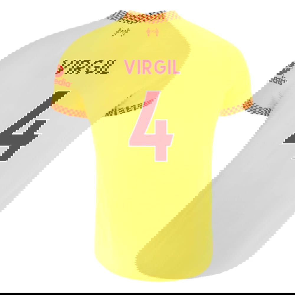Liverpool 2021-2022 3rd Shirt (VIRGIL 4)