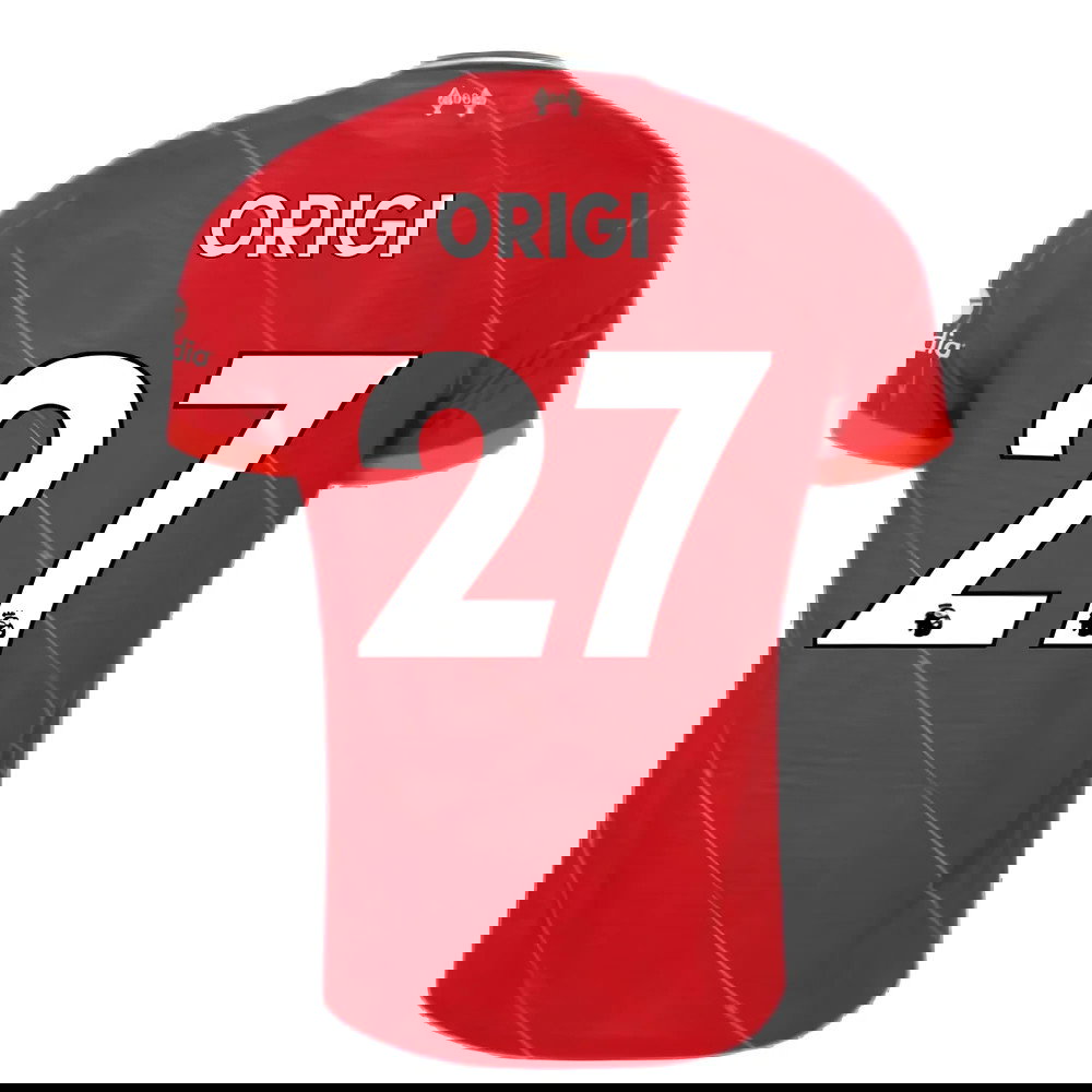 Liverpool 2021-2022 Vapor Home Shirt (Kids) (ORIGI 27)