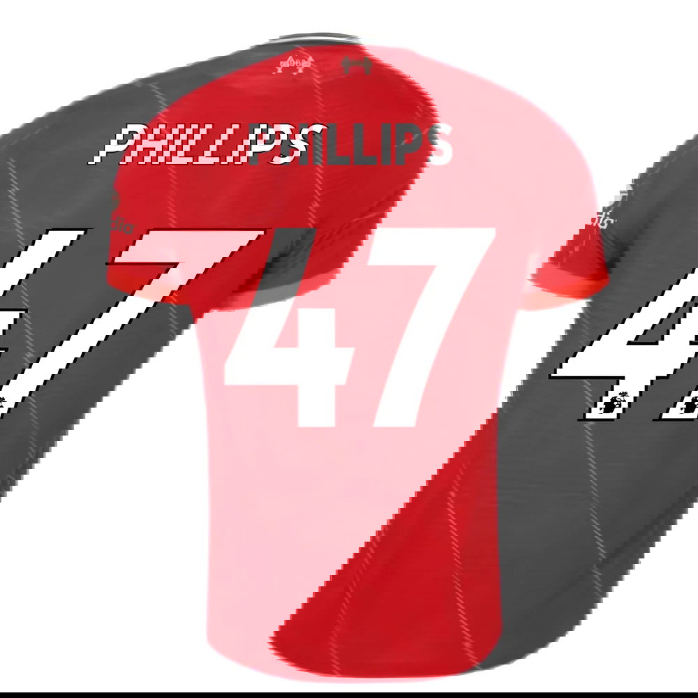 Liverpool 2021-2022 Vapor Home Shirt (Kids) (PHILLIPS 47)