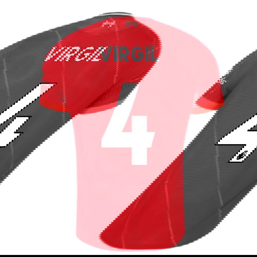 Liverpool 2021-2022 Vapor Home Shirt (Kids) (VIRGIL 4)