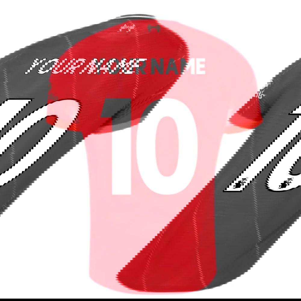 Liverpool 2021-2022 Vapor Home Shirt (Kids) (Your Name)