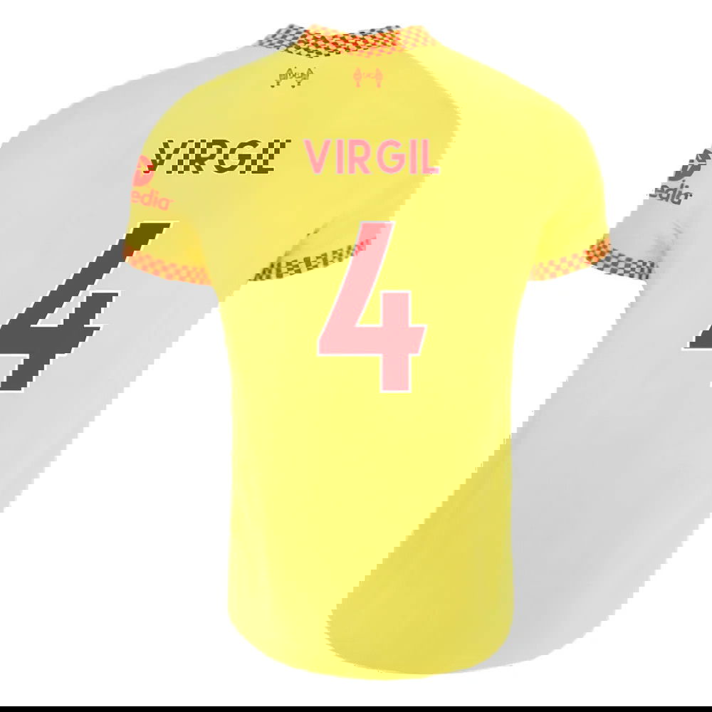 Liverpool 2021-2022 Womens 3rd Shirt (VIRGIL 4)