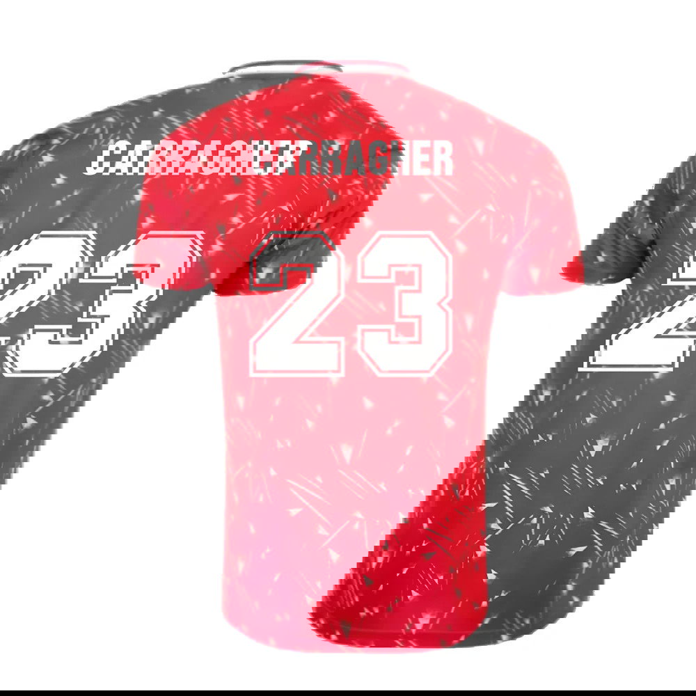 Liverpool FC 1990 Retro Football Shirt (CARRAGHER 23)