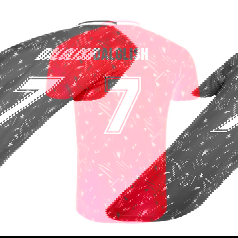 Liverpool FC 1990 Retro Football Shirt (DALGLISH 7)