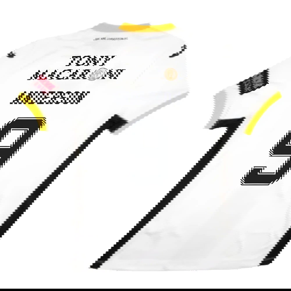 Livingston 2022-23 Away Shirt (M) (Very Good) (Anderson 9)