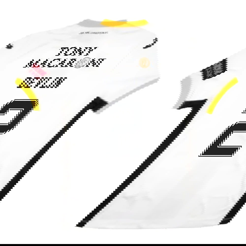 Livingston 2022-23 Away Shirt (M) (Very Good) (Devlin 2)