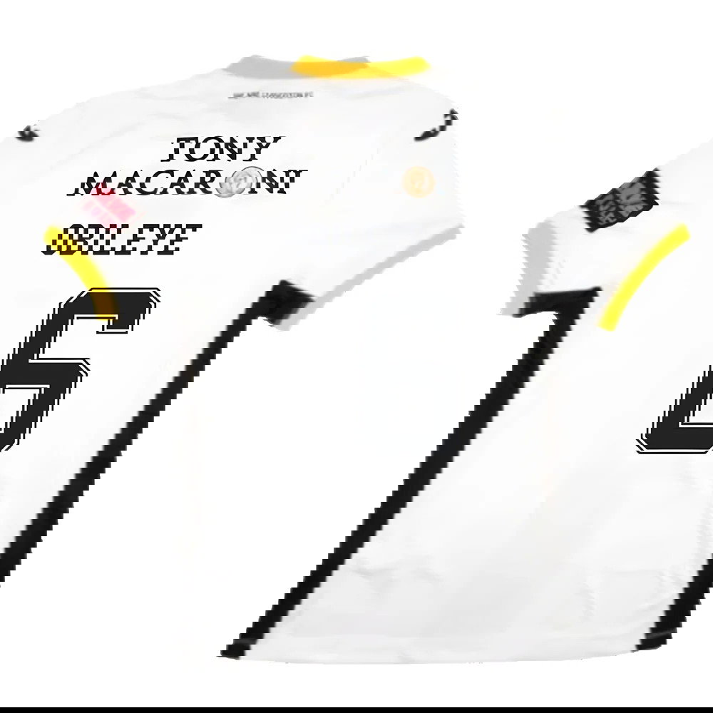 Livingston 2022-23 Away Shirt (M) (Very Good) (Obileye 6)