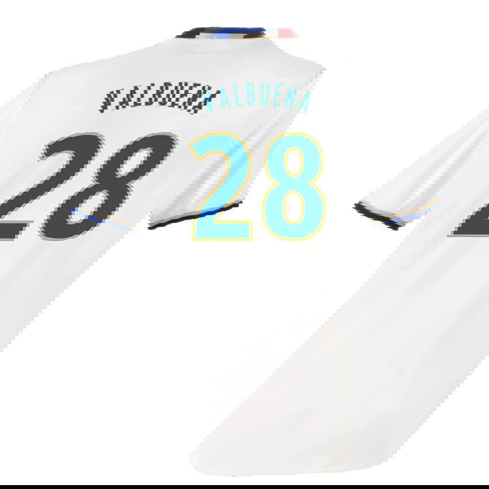 Lyon 2016-17 Home Shirt (3XL) (Mint) (Valbuena 28)