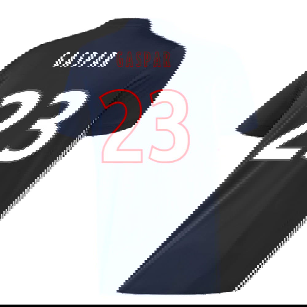 Lyon 2017-18 Away Shirt ((Excellent) L) (Gaspar 23)