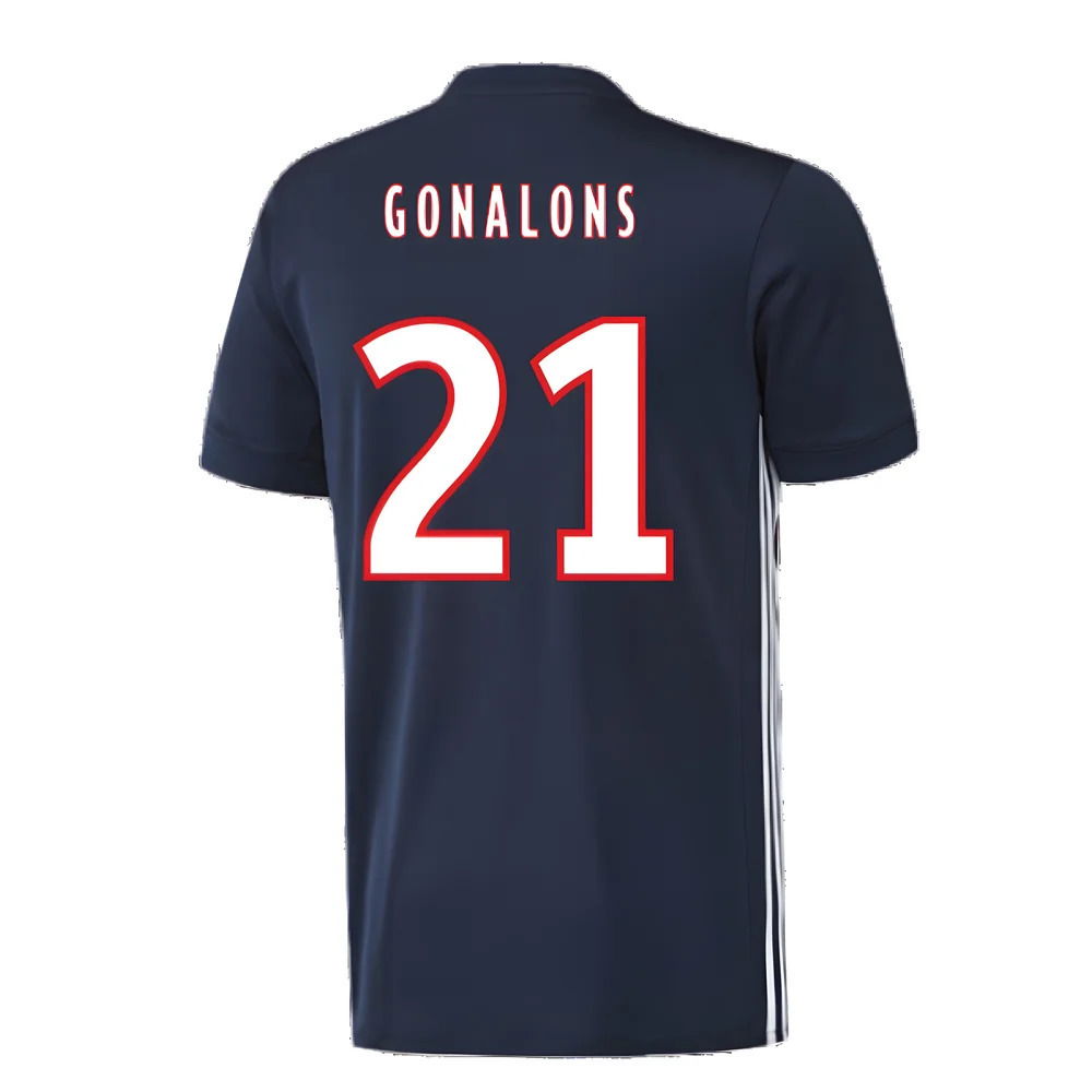Lyon 2017-18 Away Shirt ((Excellent) L) (Gonalons 21)
