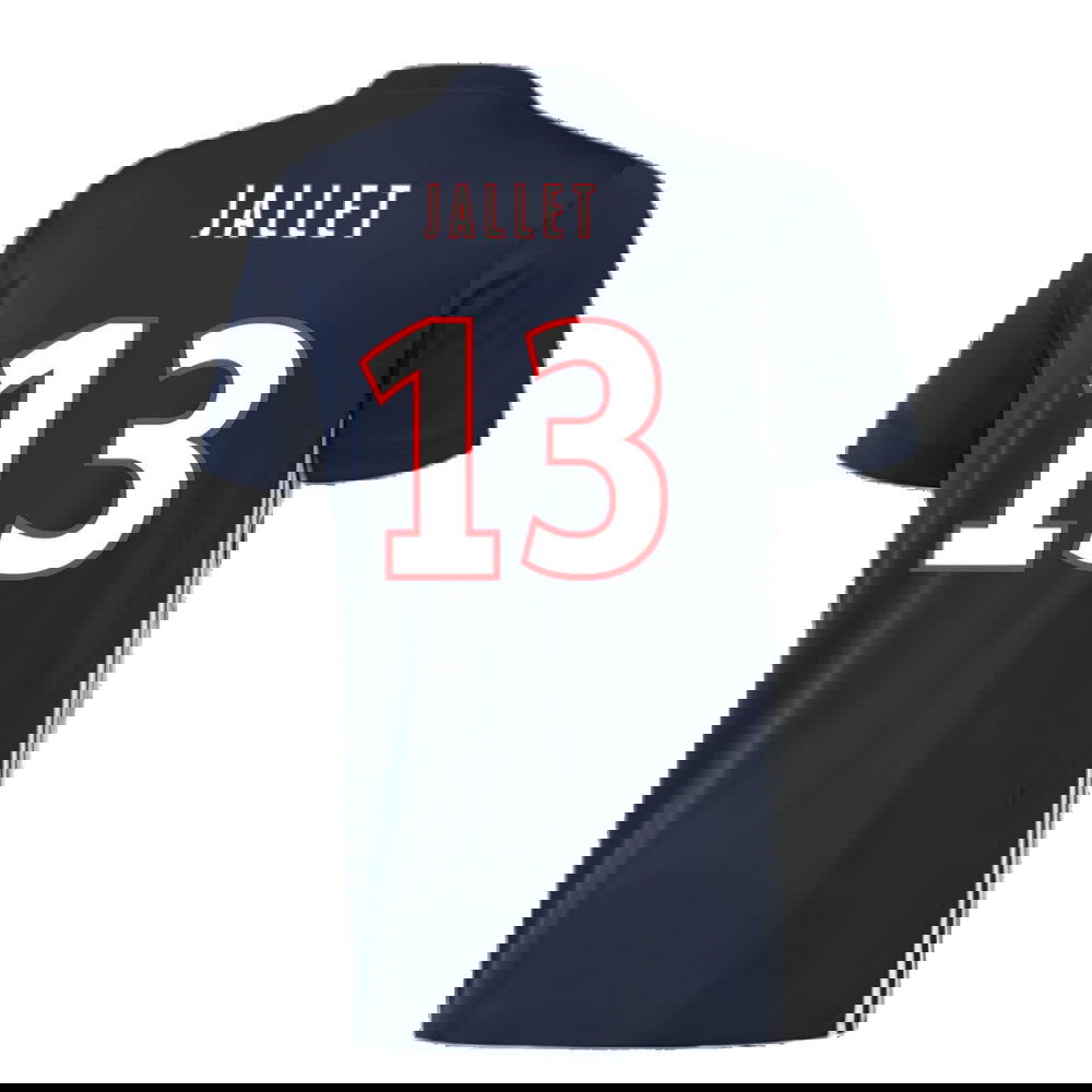 Lyon 2017-18 Away Shirt ((Excellent) L) (Jallet 13)