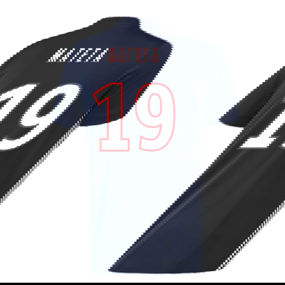 Lyon 2017-18 Away Shirt ((Excellent) L) (Mateta 19)