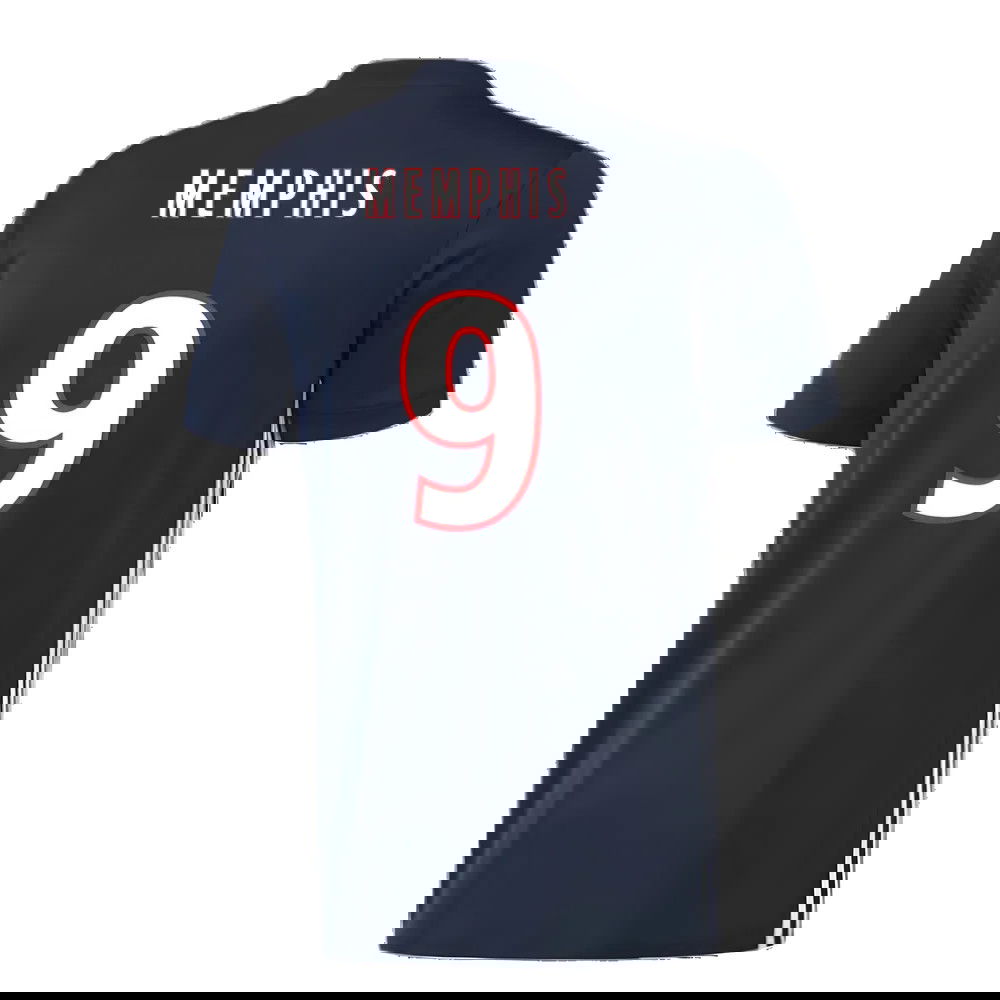 Lyon 2017-18 Away Shirt ((Excellent) L) (Memphis 9)