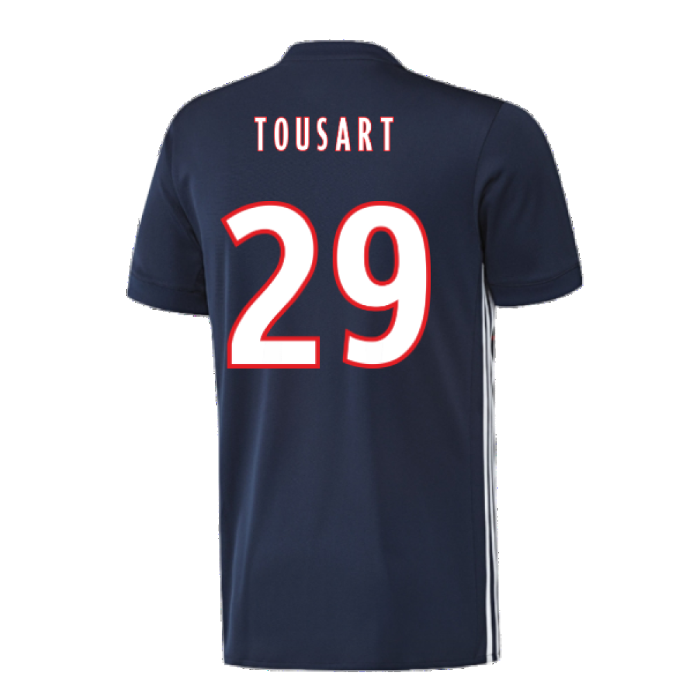 Lyon 2017-18 Away Shirt ((Excellent) L) (Tousart 29)