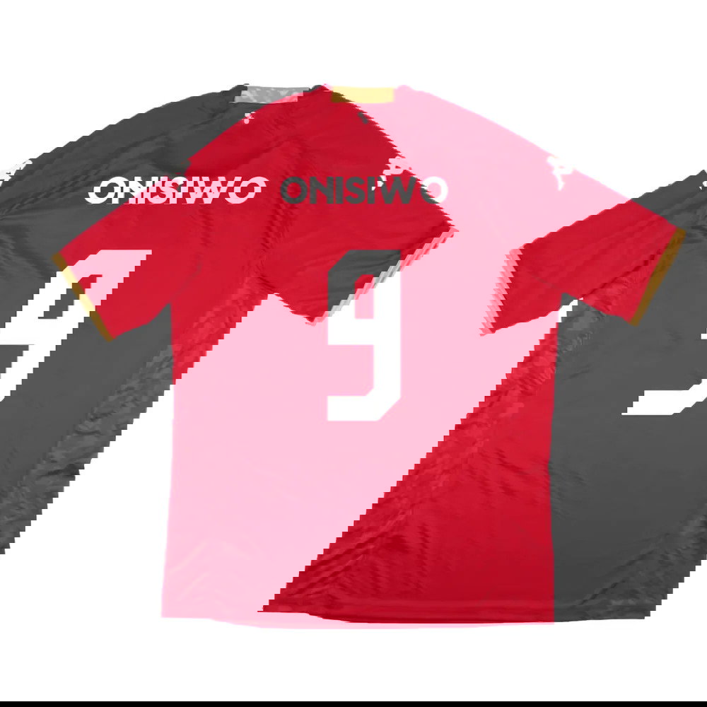 Mainz 05 2022-23 Home Shirt (Sponsorless) (3XL) (Mint) (Onisiwo 9)